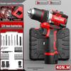 Delixi Cordless Brushless Hammer Drill & Electric Screwdriver with Lithium Battery