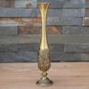 Elegant Engraved Metal Vases Narrow Neck Bud Vases For Flower Arrangements And Living Room Room Styling Wedding Gift