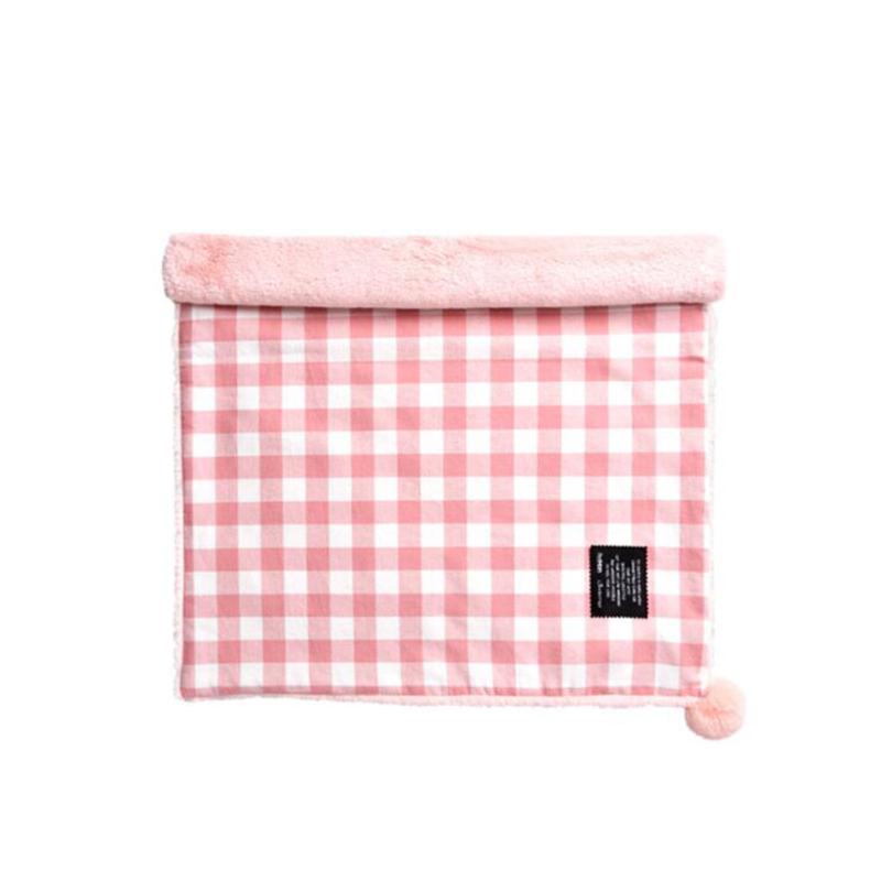 

Собачі ліжка Килимки Ковдра Кішка Матрац Чохол Щеня Зима Тепла Знімна Миється Товари для тварин Дитина рожевий