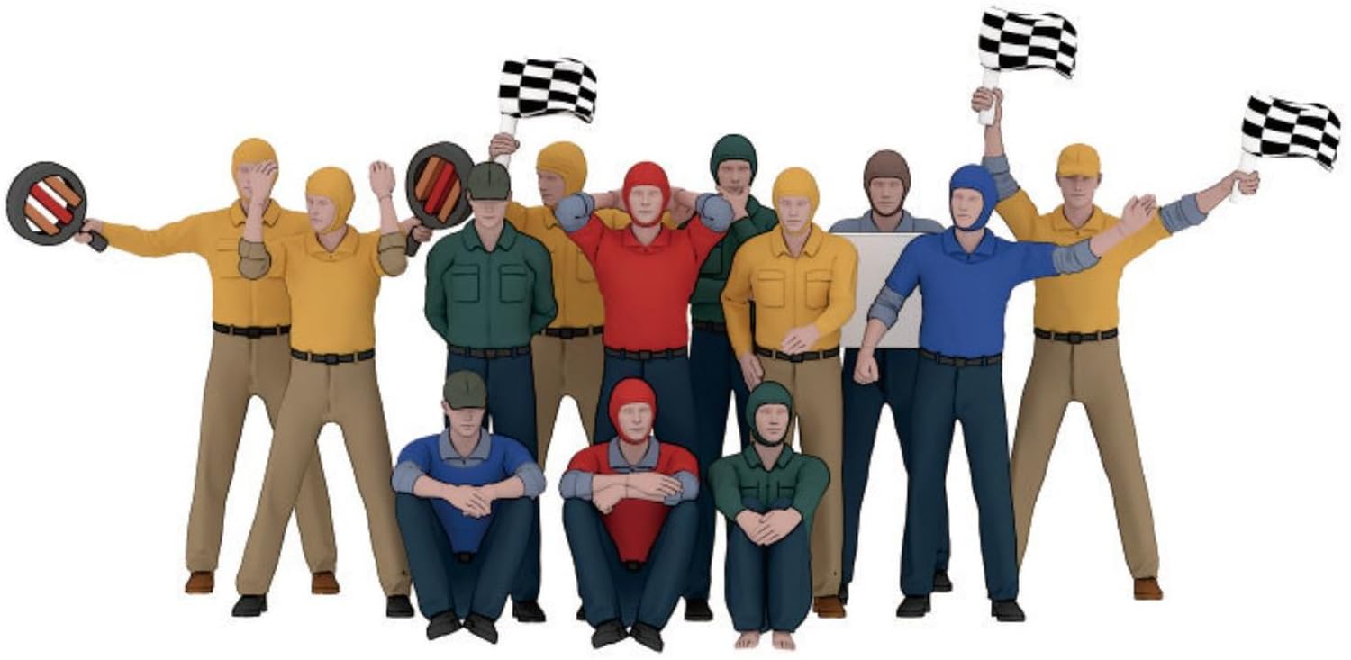 

Triumph Model 1/700 WWII US Navy Flight Deck Mechanic, 100-Piece Set, Plastic Model Parts TRFP70036 (Ships)