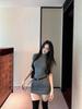 High-End Elegant Knit High Neck Bodycon Dress - Sophisticated Summer Style