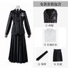 Wednesday Addams Cosplay Costume School Uniform Set Nevermore Academy Outfit for Women Girls