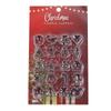 Stainless Steel Christmas Cookie Cutters, 20-Piece Mini Set for Baking and Vegetable Molds.