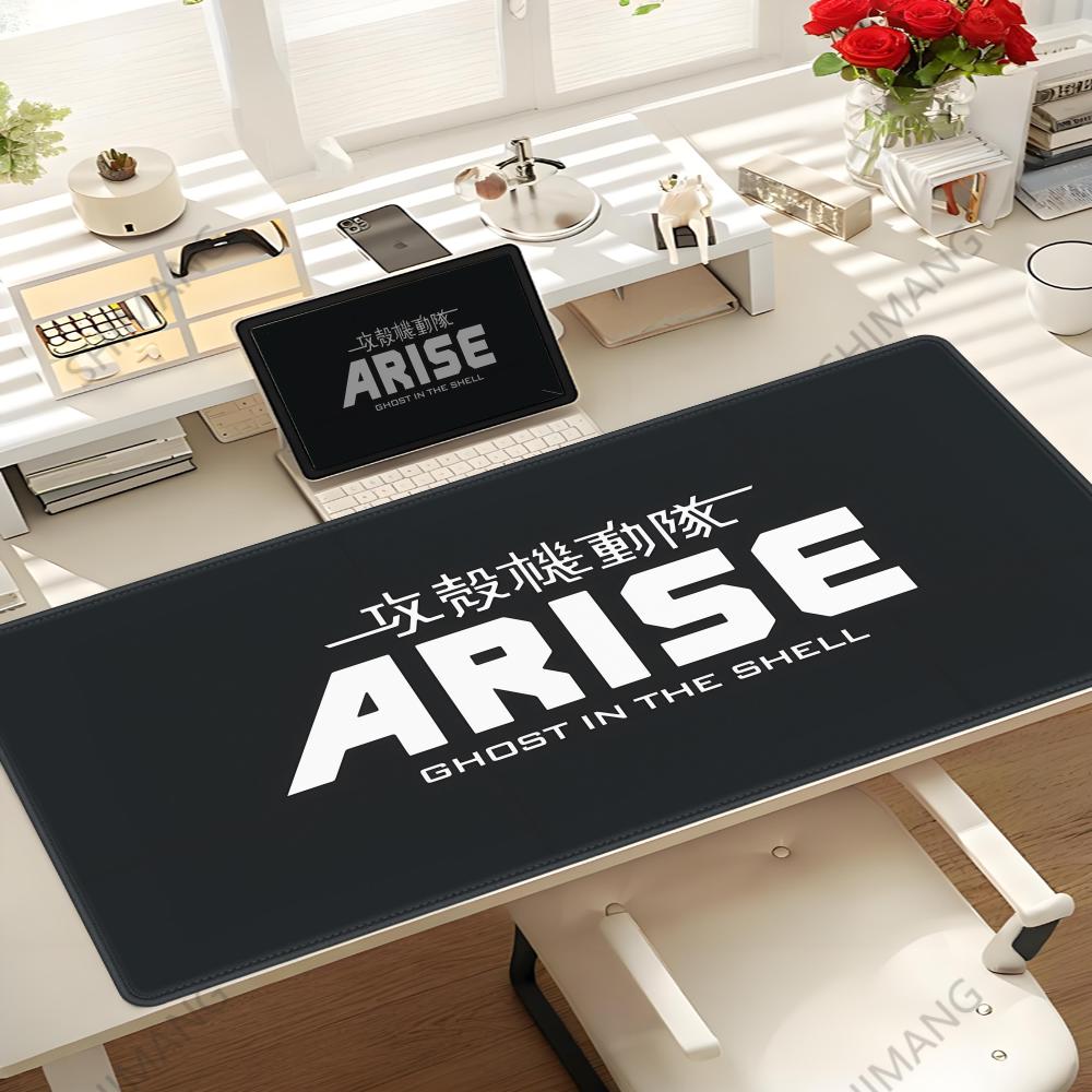 GGhost In the Shell Mouse Pad Nonslip Thickened MousePad Large Writing Lockedge Office Student Gaming Cushion