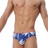 Men's  Fashion Strips Sexy Men's Brief Sexy Printed Swimsuit for Men Surfing Swimwear Low-Rise