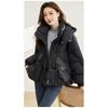 Winter Women's Small, Short, Thick and Loose Cotton Clothes, Fashionable and Warm Hooded Jacket