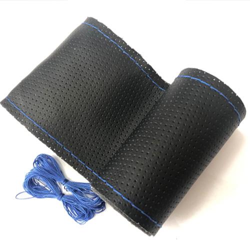 38cm/15inch Non-slip Car Steering Wheel Cover Soft Artificial Leather Braid On the Steering Wheel Cover Car Interior Accessories