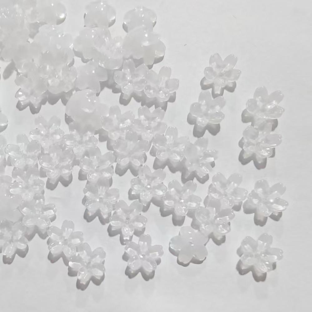 100pcs Transparent Oriental Cherry Beads Gradient Color Jewelry Making Material DIY Accessories