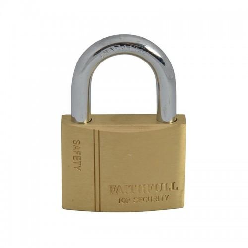 Faithfull Brass Padlock