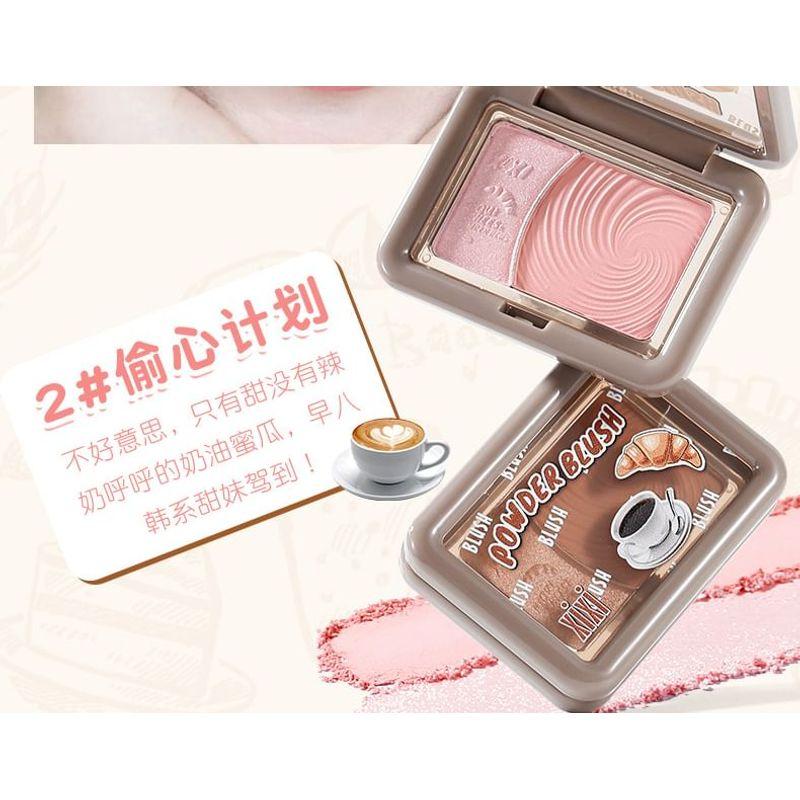 xixi - Funny Cheese Soft Mist Powder Blush - 5 Colors