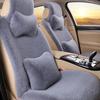 Universal Plush Car Seat Cushion: Thick, Warm Winter Rabbit Fur Cover