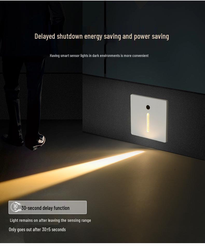 Type 86 Motion Sensor Stair Light for Home & Hotel Corridors