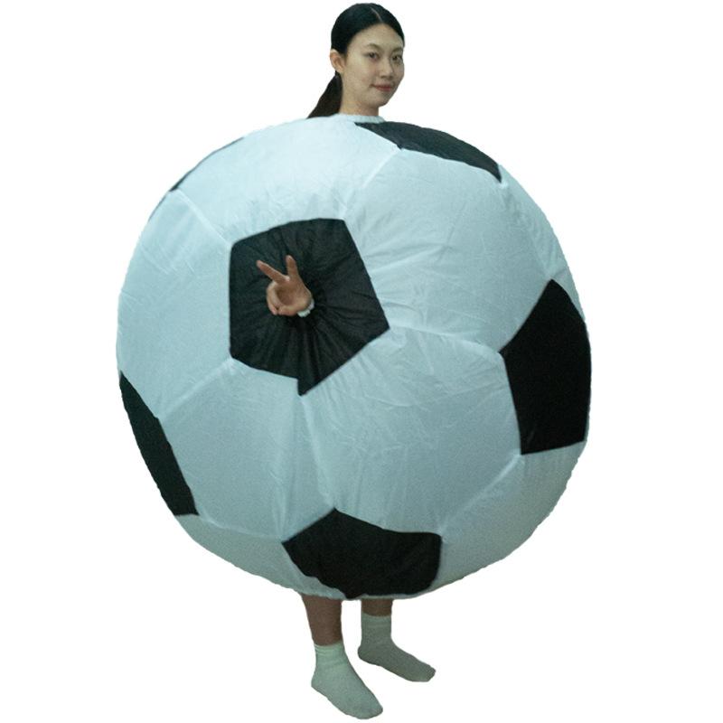 Football Inflatable Suit Halloween World Cup Party Event Funny Cheerleading Performance Atmosphere Props