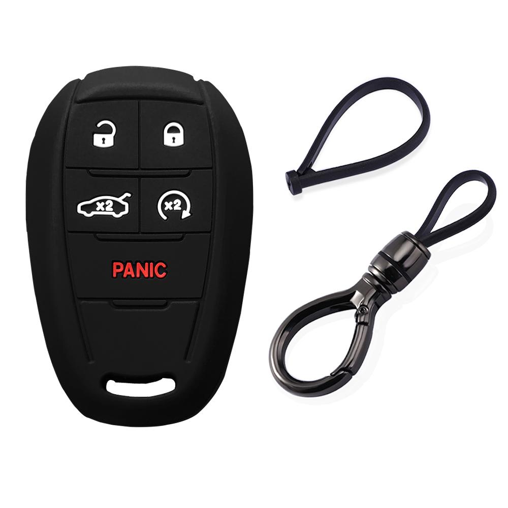For Alfa For Romeo Giulia Stelvio Mito Giulietta 5 Buttons For Smart Remote Silicone Car Key Fob Cover Accessories
