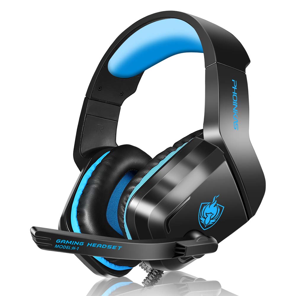 

YOTMS Gaming Wired PS4 PS5 Switch High Precision Microphone Noise For Compatible with For Xbox One Heavy Blue [Подлинный продукт] Гарнитура, Гарнитура,