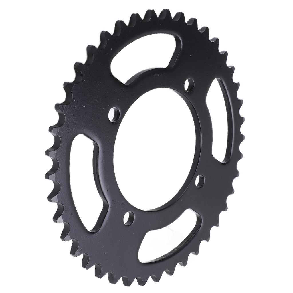 Zahnkranz hinten Schwarz Stahl 76mm 41 Zähne Hinterrad-Kettenrad für Elektrofahrräder Motorräder Strandfahrzeuge