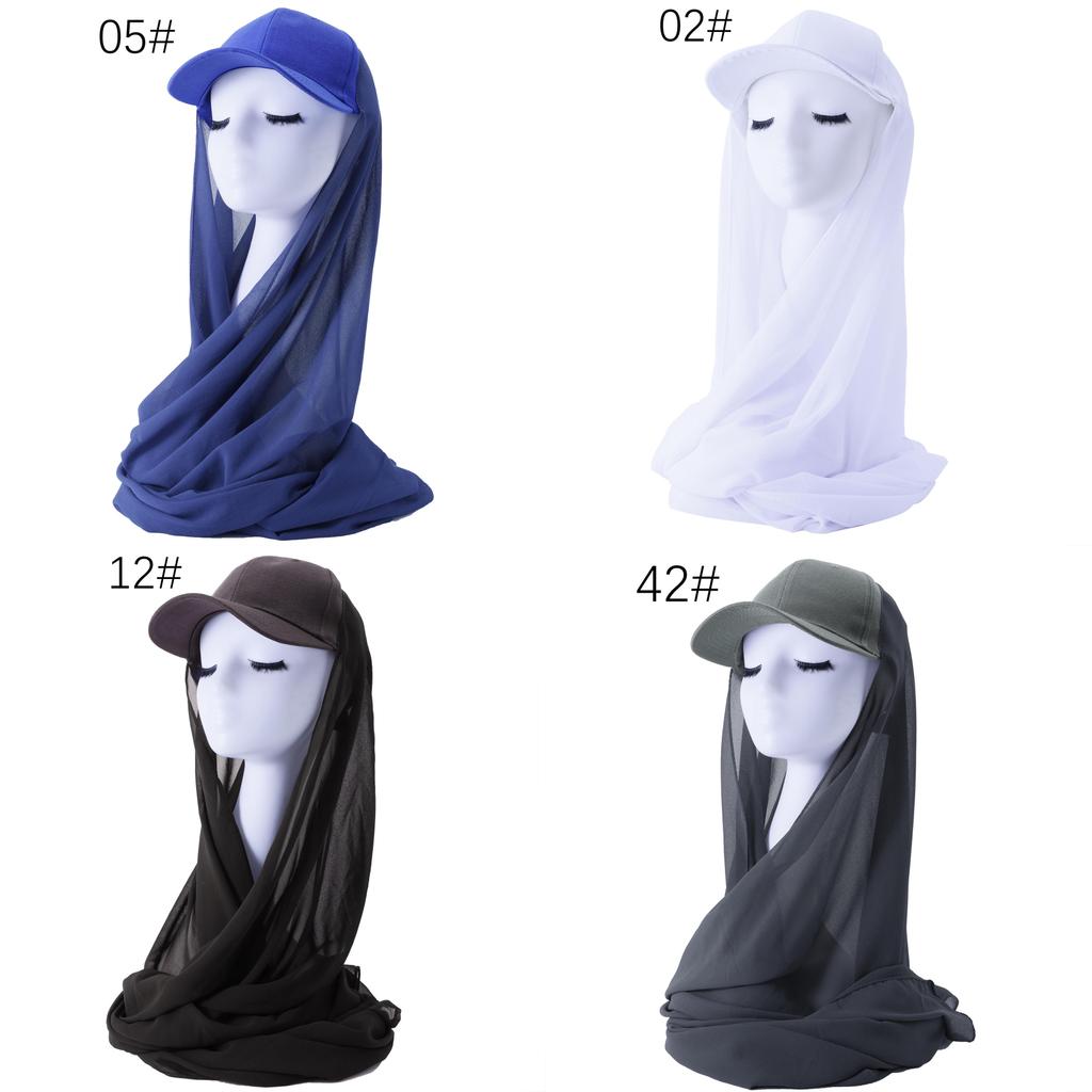 Polyester Womens Scarf Hat Set With Solid Color Design For All Seasons
