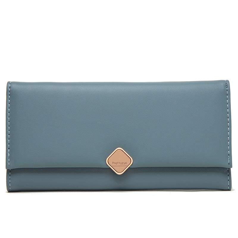 Women's Light Luxury Minimalist Style Clutch, Long Wallet, Card Holder, Leather Clip, Coin Purse