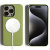 Per iPhone 15 Pro Custodia Magnetica Eco-Sostenibile in Pelle RPET Cover Posteriore per Telefono Certificata GRS