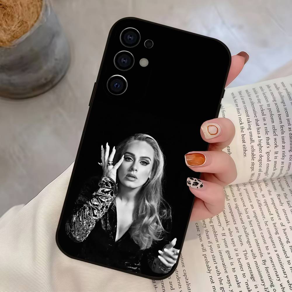 Singer A-Adele Phone Case Silicone Soft For Samsung S25,S24,S21,S22,S23,S30,Ultra,S20,Plus,Fe,Lite