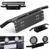 1Pcs Universal Log Light Mount Bracket Stainless Steel Off Road Led Light Bar Frame Holder Front Bumper License Plate Suv Lamp H