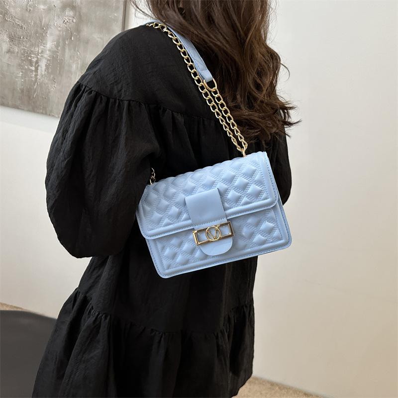 New Trendy and Fashionable Casual Large Capacity Shoulder Bag In Summer Beautiful Trendy Crossbody Small Square Bag