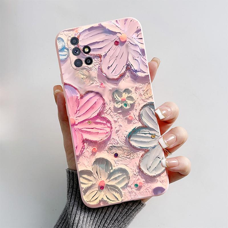 For Samsung Galaxy M51 Case SM-M515F 6.7'' Cute Cartoon Cat Fox Back Cover Soft Silicone Phone Case For Samsung M51 M 51 Fundas