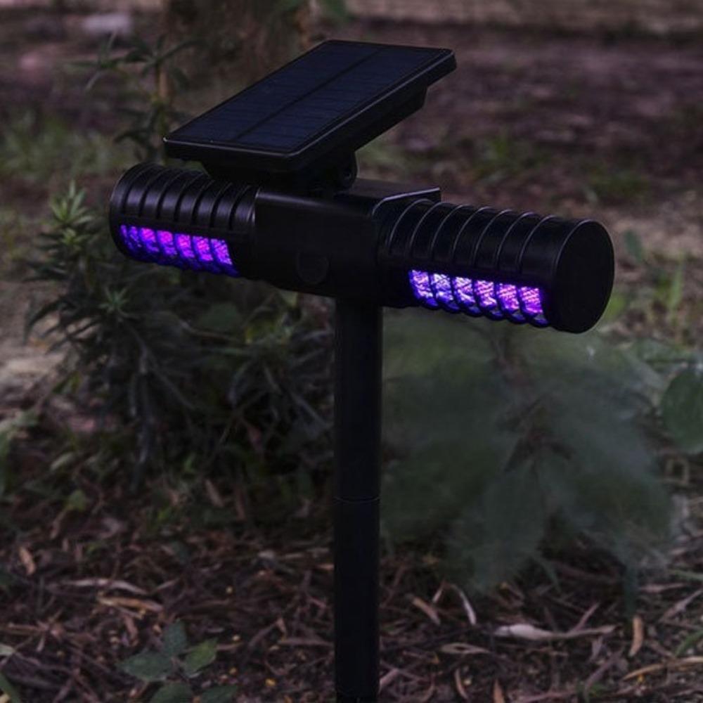 Waterproof Solar UV Mosquito Killer Stake Light, Outdoor Lawn Atmosphere Floor Lamp, Mosquito Repellent Decor Lighting for Garden Courtyard Pathway