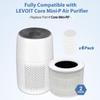 Core Mini Replacement Filter Compatible with LEVOIT Core Mini Air Purifier,Core Mini-P,3-in-1 High Efficiency H13 HEPA Filter, Mini-RF Filter with