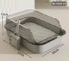 Fence Semi-enclosed Cat Litter Box Thickened Cat Toilet Pet Supplies