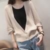 Spring Summer Lantern Sleeve Women Shawl Coat Ice Silk Cover Up Loose Korean Sun Protection Air Conditioning Knit Cardigan Thin
