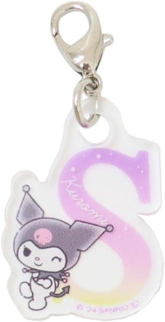 

Tees Factory Sanrio Kuromi Zipper Mascot Mini Initial CharmS