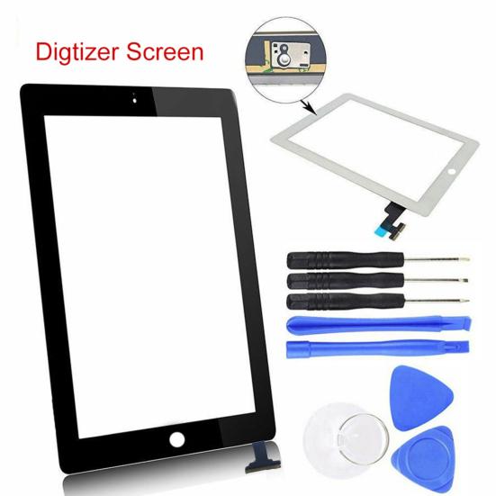 Glass Touch Screen Digitizer Front Panel for iPad 2/3/4/Mini/Mini 2/3/Air/Air 2
