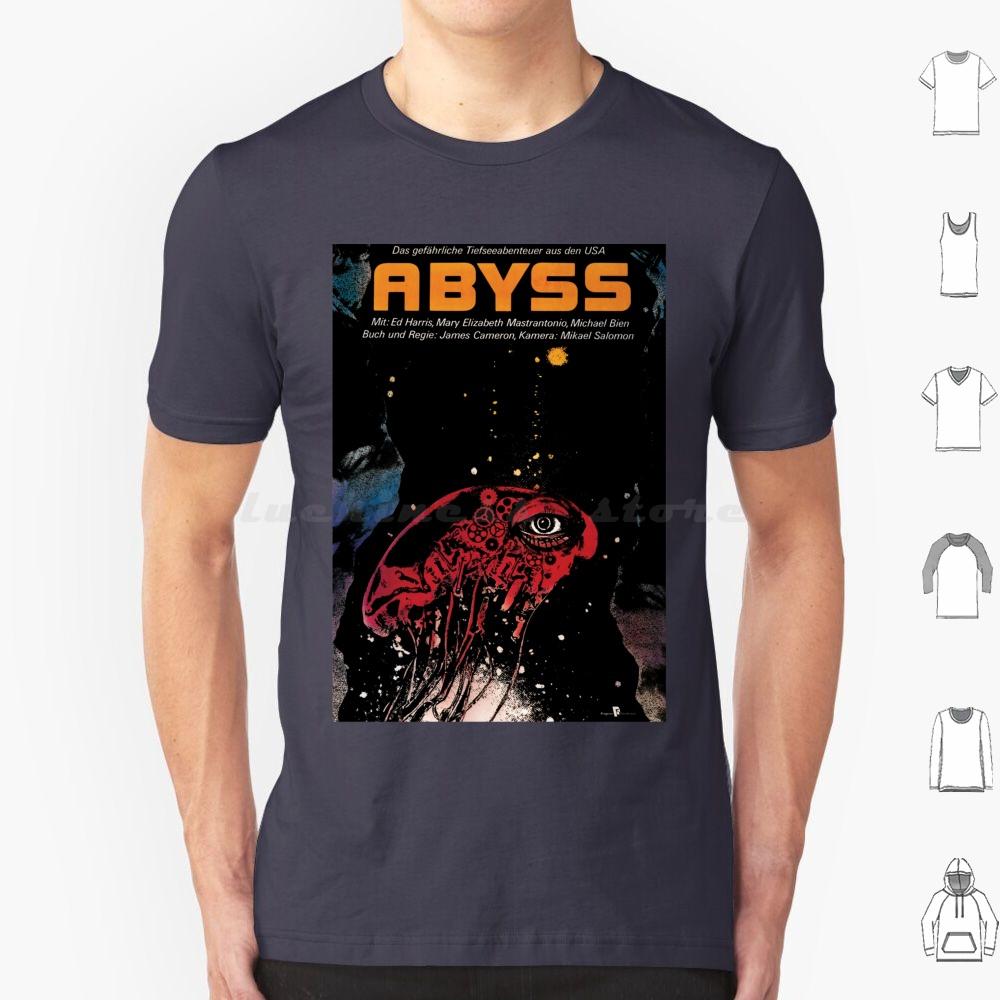 The AbyssGerman Design T Shirt Cotton Men Women DIY Print The Abyss James Cameron Titanic Movie Sci Fi 80s Underwater Cinema