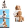 Irresistibly Adorable Rabbit Keychain Fluffy Plush Bunny Pendant For Backpack And Purse