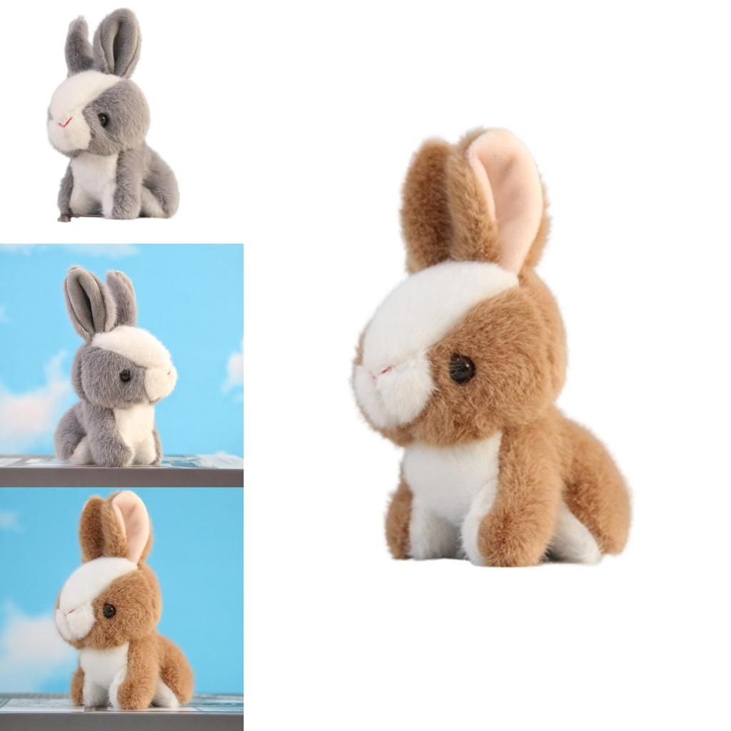 Irresistibly Adorable Rabbit Keychain Fluffy Plush Bunny Pendant For Backpack And Purse