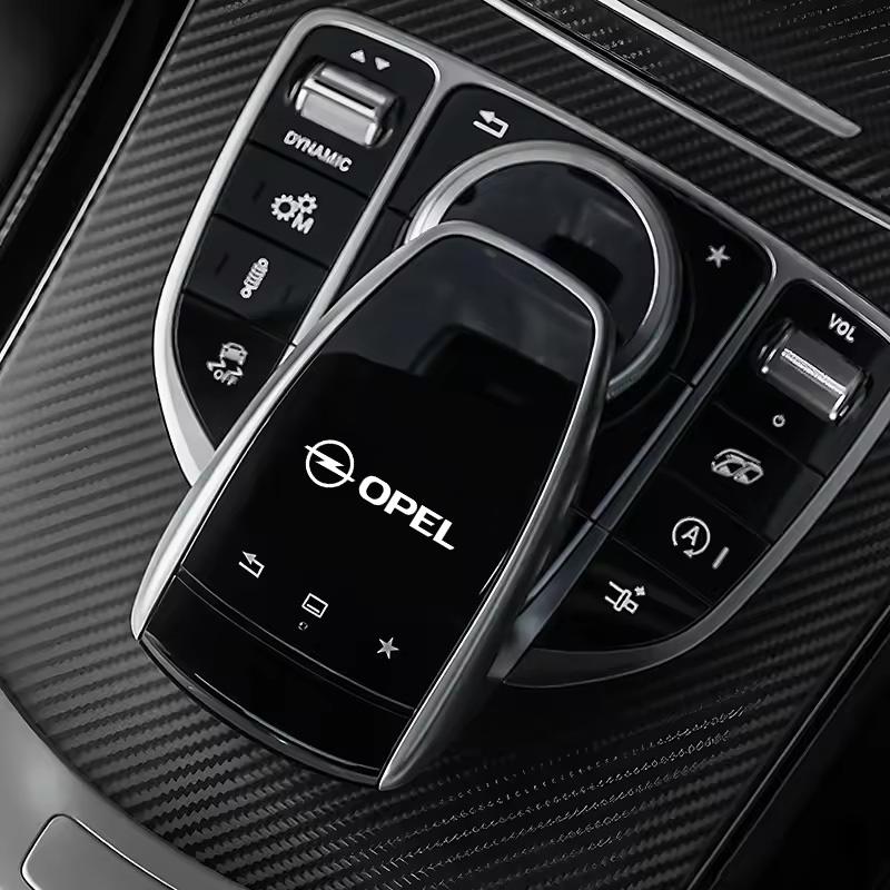 5/10pcs Car Interior Sticker Central control Decals Emblem Badge Car Stickers For Opel Corsa D Astra Insignia Mokka Adam Combo