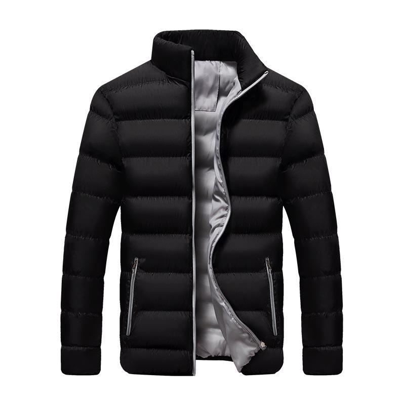 Herren Stehkragen Daunen Baumwolljacke - Winter 2023 Lauf-Edition