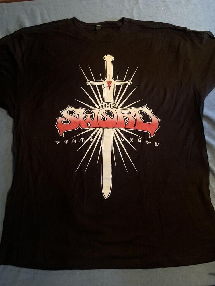 

The Sword Band Cotton Black Shirt Unisex Concert S to 5Xl AR145 Unisex T-Shirt XXXXL