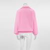 Women Top Hoodies French Simple Lazy Fashion Women's Sports Sweater Autumn and Winter New Solid Color Outer Top