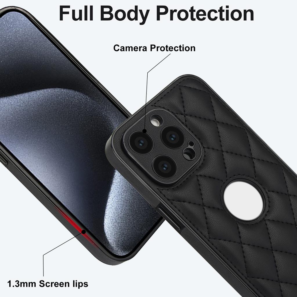 Luxury Brand Designer Leather Cell Phone Case for iPhone 12/13/14/15 PRO MAX
