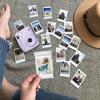 3-Inch Film Clear Photo Storage Box Instant Camera Photo Case For Fujifilm Instax Mini 12/11/9/8/7 With Strap