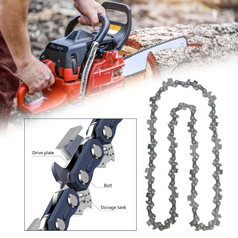 Heavy Duty Wear Resistant Chainsaw Blade 4~16Inch Replacement Chain For Portable Electric Chainsaws Wood Cutting Accessories