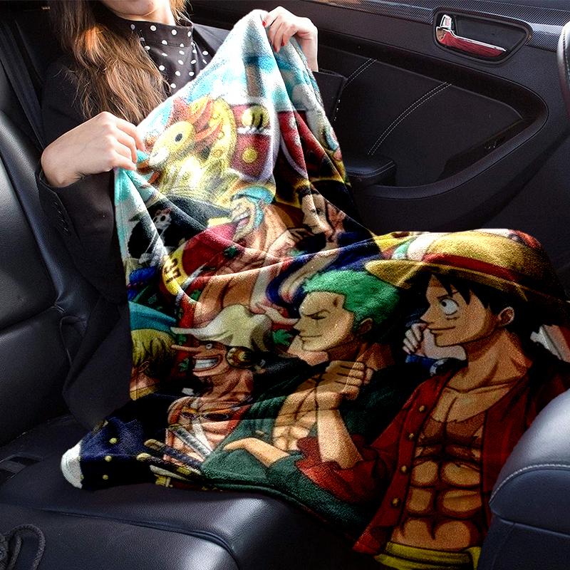 Adventure On The High Seas pirate Blanket Flannel Blanket for bed, sofa, Camping, Hiking, Picnic Essentials, gift for family Fan gifts