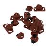 4/8 Pair Wardrobe Sliding Door Pulley Wheel Runner Closet Moving Bottom Roller Furniture Wardrobe Roller Door Hardware