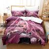 Comforter Kawaii Nikke Bedding Set Single Twin Full Queen King Size Bed Set Aldult Kid Bedroom Three-Piece Suits 3D Anime Bed Sheet S
