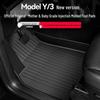 Tesla Model Y/3 TPE Front & Rear Trunk Mats and Foot Pad