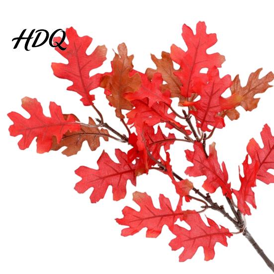 Fake Plants for Home Decor Artificial Maple Leaves Faux Silk Hanging Plant Decor Realistic Cascading Valentine's Day Floral Presents Leaves