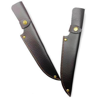 1 stücke PU Leder Feststehende Klinge Scheide Kleine Gerade Messer Abdeckung Halter Lagerung Tasche Hosen Outdoor Tragbare mit Schnallen