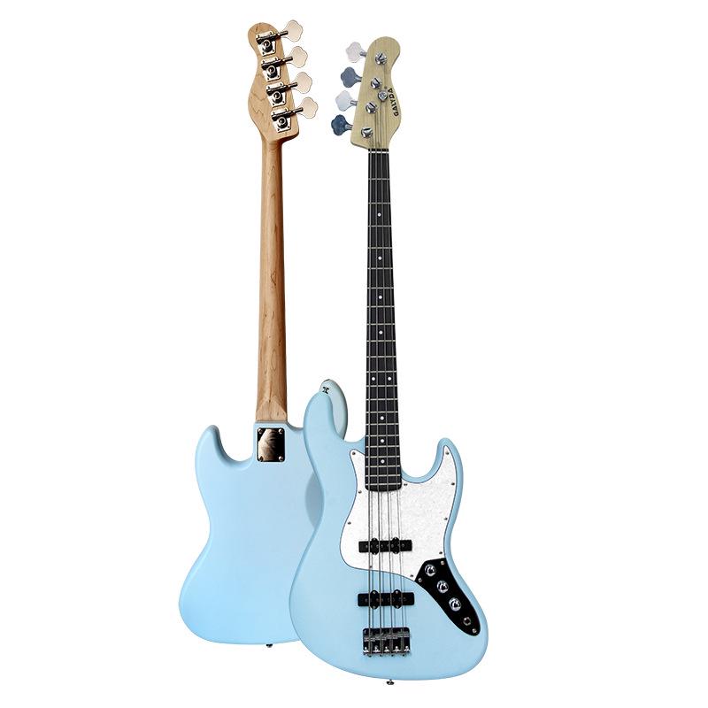 New Adult Electric Bass - Canadian Maple & Poplar with Basswood Body